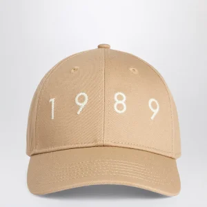 Cappello da baseball 1989 cammello