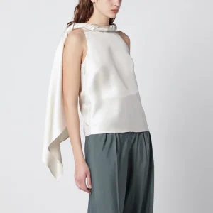 Top con collo ritorto Wilma