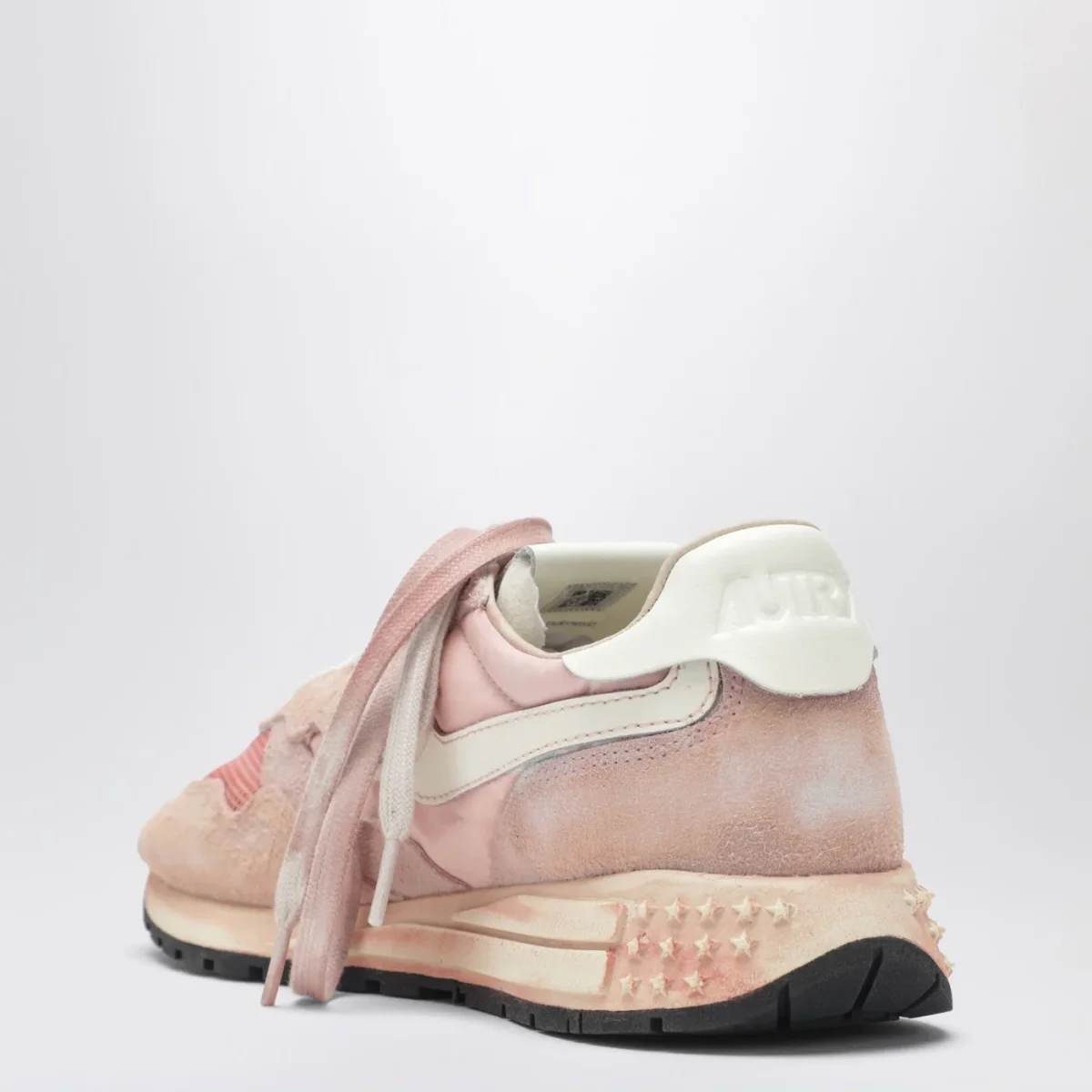 Sneakers Reelwind Super Vintage in nylon e suede rosa – Image 5