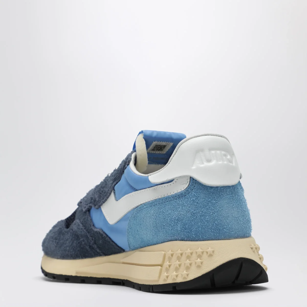 Sneakers Reelwind Low in nylon e suede bluette – Image 5