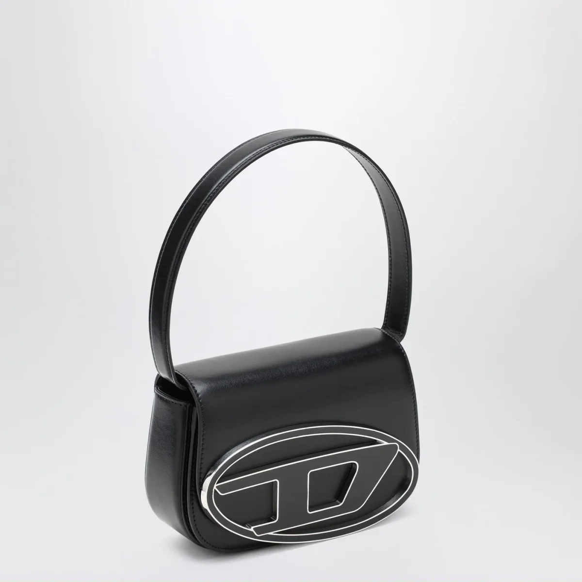 Borsa 1DR-Iconica in pelle nera - Image 4