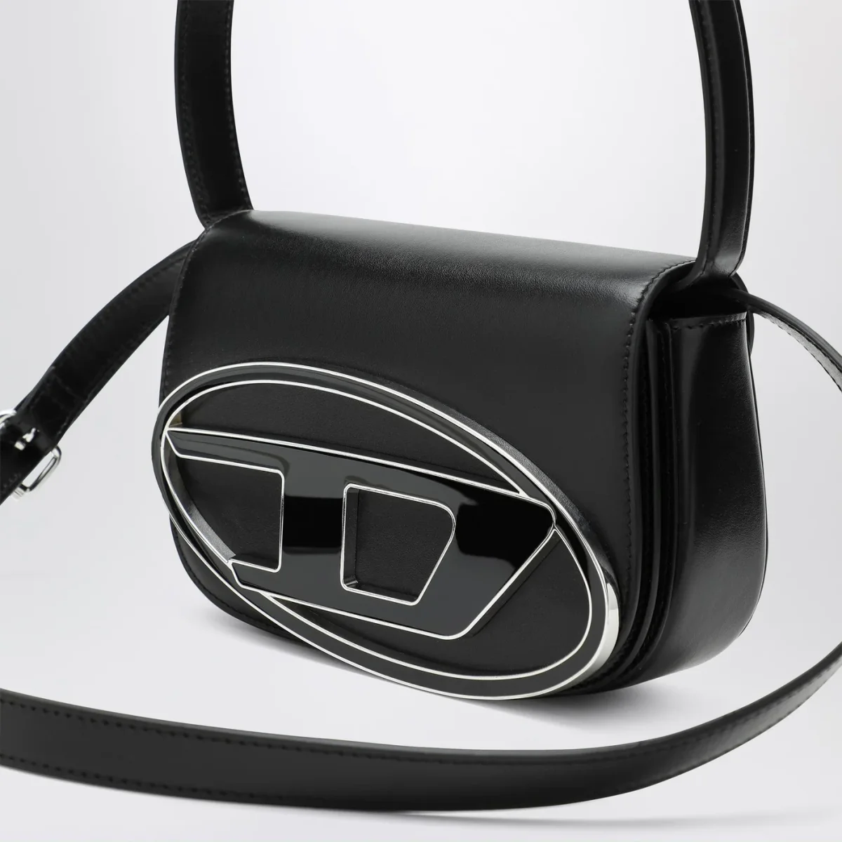 Borsa 1DR-Iconica in pelle nera - Image 7